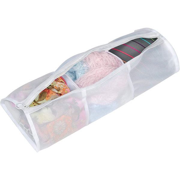 SmartDesign Smart Design 3 Compartment Delicates Wash Bag w/Safety Zipper Washer & Dryer Safe
